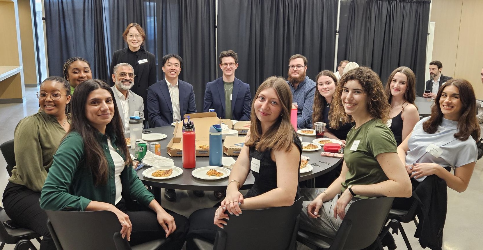 IE 4499 students with Thompson Centre Director